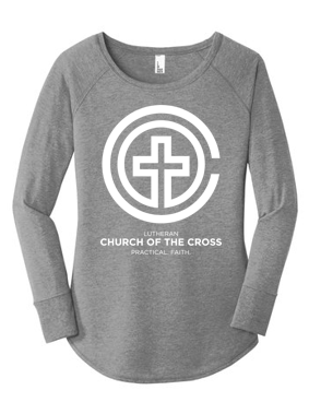 Lutheran Church of the Cross - Ladies Long Sleeve Tunic