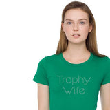 Trophy WifeTrophy Wife Rhinestone T-Shirt Broken Arrow