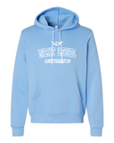 North Liberty NLXF Distressed - Unisex Midweight Sponge Fleece Hooded Sweatshirt