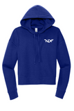 North Liberty NLXF Embroidery - Ladies Crop Hooded Fleece