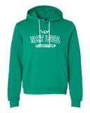 North Liberty NLXF Distressed - Unisex Midweight Sponge Fleece Hooded Sweatshirt