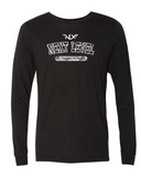 North Liberty NLXF Distressed - Unisex Triblend Long Sleeve T-Shirt