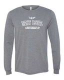North Liberty NLXF Distressed - Unisex Triblend Long Sleeve T-Shirt
