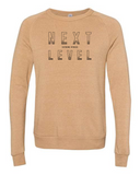 North Liberty NLXF Faded Lines - Unisex Eco Fleece Crewneck
