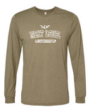 North Liberty NLXF Distressed - Unisex Triblend Long Sleeve T-Shirt