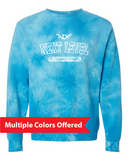North Liberty NLXF Distressed - Unisex Tie Dye Crewneck Sweatshirt