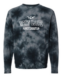 North Liberty NLXF Distressed - Unisex Tie Dye Crewneck Sweatshirt