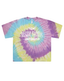 North Liberty NLXF Distressed - Ladies Tie-Dyed Crop T-Shirt