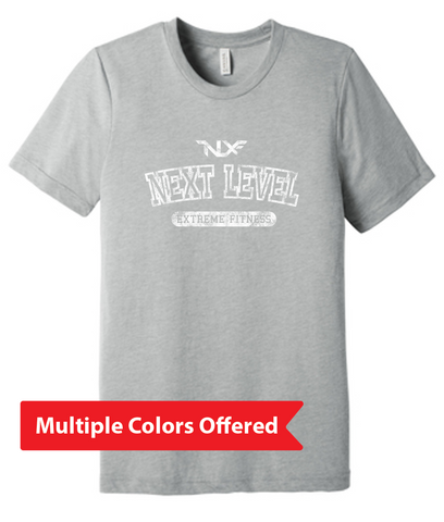 North Liberty NLXF Distressed - Unisex Triblend Short Sleeve T-Shirt