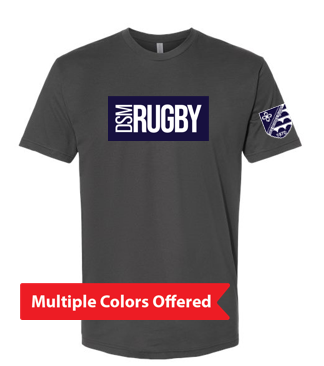 Des Moines Rugby - Unisex Tshirt (Rectangle)