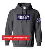 Des Moines Rugby - Unisex Hooded Sweatshirt (Rectangle)