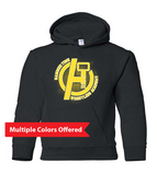 Hammer Time Wrestling YELLOW - Youth Hooded Sweatshirt
