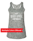 North Liberty NLXF Distressed - Ladies Tonal Racerback Tank