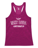 North Liberty NLXF Distressed - Ladies Tonal Racerback Tank