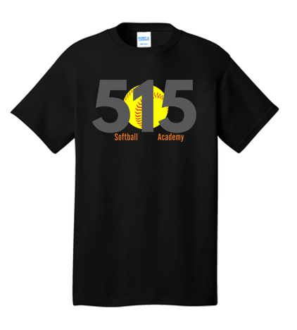 515 Softball Academy - Unisex Cotton Tshirt