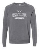 North Liberty NLXF Distressed - Unisex Eco Fleece Crewneck