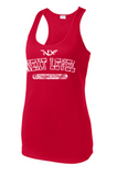 North Liberty NLXF Distressed - Ladies Moisture Wicking Racerback Tank