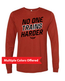 North Liberty NLXF No One Trains - Unisex Triblend Long Sleeve T-Shirt