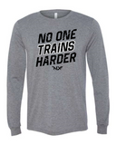 North Liberty NLXF No One Trains - Unisex Triblend Long Sleeve T-Shirt