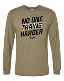 North Liberty NLXF No One Trains - Unisex Triblend Long Sleeve T-Shirt