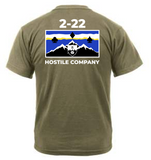 Hostile Company - Unisex Army Compliant Tshirt