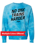 North Liberty NLXF No One Trains - Unisex Tie Dye Crewneck Sweatshirt