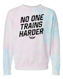 North Liberty NLXF No One Trains - Unisex Tie Dye Crewneck Sweatshirt