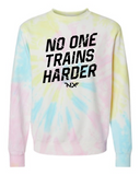 North Liberty NLXF No One Trains - Unisex Tie Dye Crewneck Sweatshirt