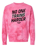 North Liberty NLXF No One Trains - Unisex Tie Dye Crewneck Sweatshirt