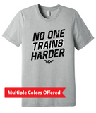 North Liberty NLXF No One Trains - Unisex Triblend Short Sleeve T-Shirt