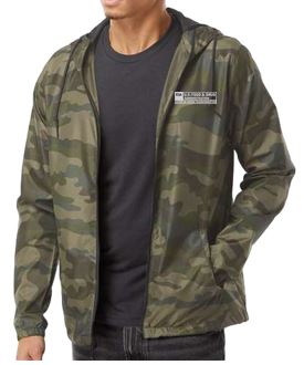 FDA - Unisex Lightweight Full-Zip Windbreaker Jacket