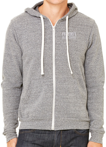 Freedom Blend Coffee - Unisex Full Zip Hooded Sweatshirt