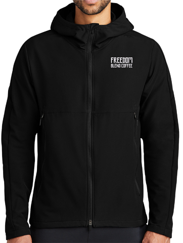 Freedom Blend Coffee - Unisex Nike Hooded Soft Shell Jacket