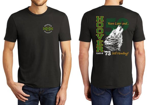 Hoover Class of '73 - Unisex Lightweight Soft Tri-Blend Crewneck T-Shirt