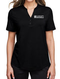 FDA - Ladies Poly/Lyocell/Spandex Snap Up Henley
