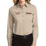 SCCA Ladies Long Sleeve Button Down Shirt