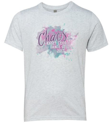 KLDS Chaos Recital - Youth Heathered White T-Shirt