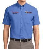 SCCA Mens Short Sleeve Button Down Shirt