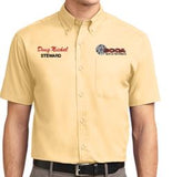 SCCA Mens Short Sleeve Button Down Shirt