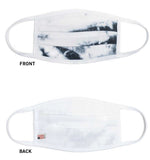 2-Ply Cotton Pleated Jersey Mavrick Comfort USA- Made Face Mask