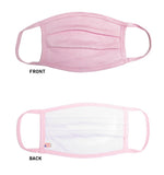 2-Ply Cotton Pleated Jersey Mavrick Comfort USA- Made Face Mask