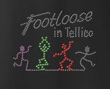 Footloose in Tellico Ladies Tri-Blend V-Neck T-Shirt