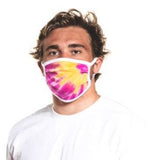 2-Ply Cotton Pleated Jersey Mavrick Comfort USA- Made Face Mask