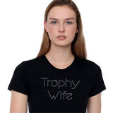 Trophy WifeTrophy Wife Rhinestone T-Shirt Broken Arrow